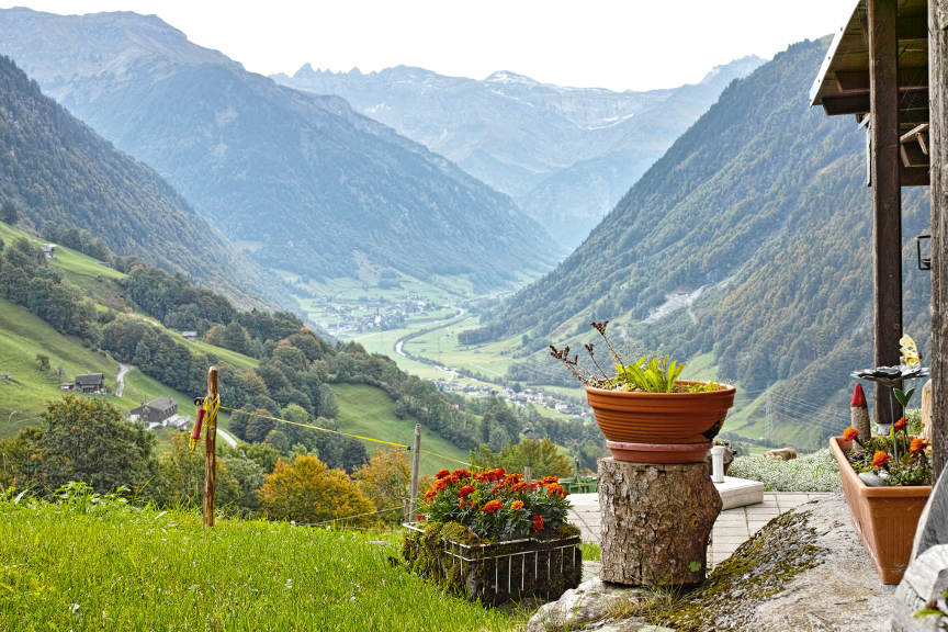 Atemberaubende Aussicht auf die Glarner Bergwelt